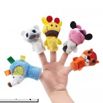 Qenci Cartoon Animal Finger Puppet Children Educational Dolls Toys Finger Puppets Hedgehog B07P3Z9X48